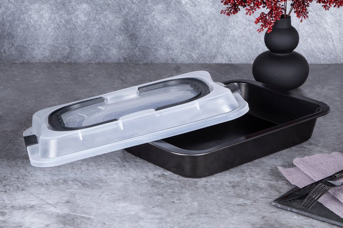 Berlinger haus BH-7840 Teglia antiaderente con coperchio 36,5x24,5 cm