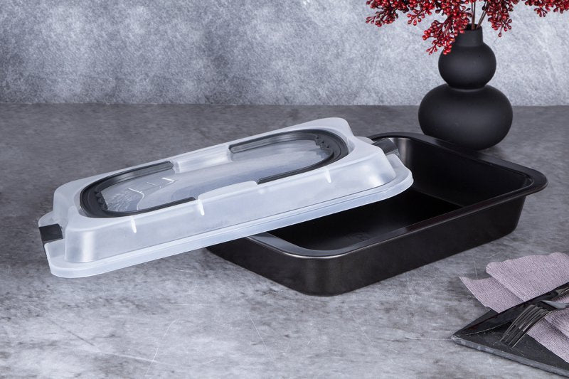 Berlinger haus BH-7840 Teglia antiaderente con coperchio 36,5x24,5 cm