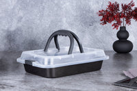 Berlinger haus BH-7840 Teglia antiaderente con coperchio 36,5x24,5 cm