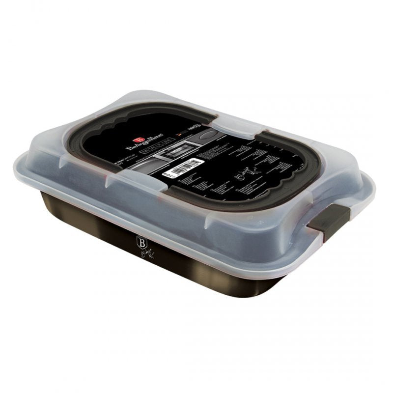 Berlinger haus BH-7840 Teglia antiaderente con coperchio 36,5x24,5 cm