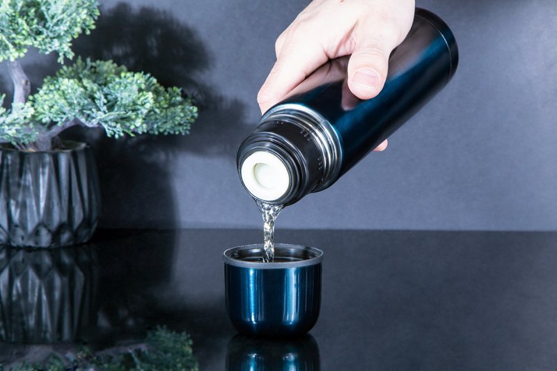 Berlinger haus BH-7833 Thermos in acciaio color acquamarina da 0,5 l per bevande calde e fredde