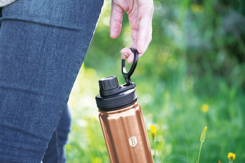 Berlinger haus BH-7764 Borraccia sportiva in acciaio inossidabile color oro rosa da 720 ml