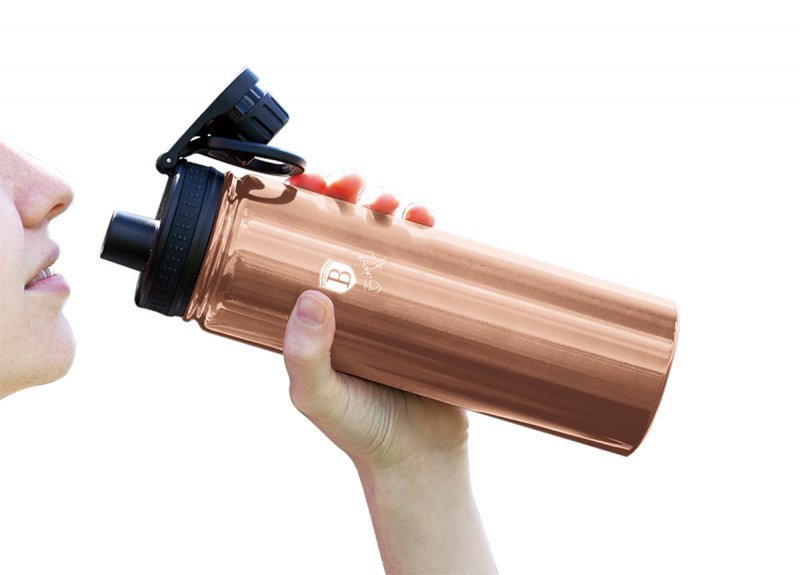 Berlinger haus BH-7764 Borraccia sportiva in acciaio inossidabile color oro rosa da 720 ml