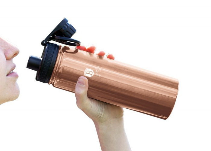 Berlinger haus BH-7764 Borraccia sportiva in acciaio inossidabile color oro rosa da 720 ml