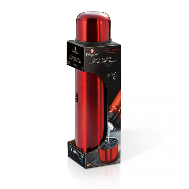 Berlinger haus BH-7602 Thermos in acciaio inossidabile 0,75L Collezione Borgogna