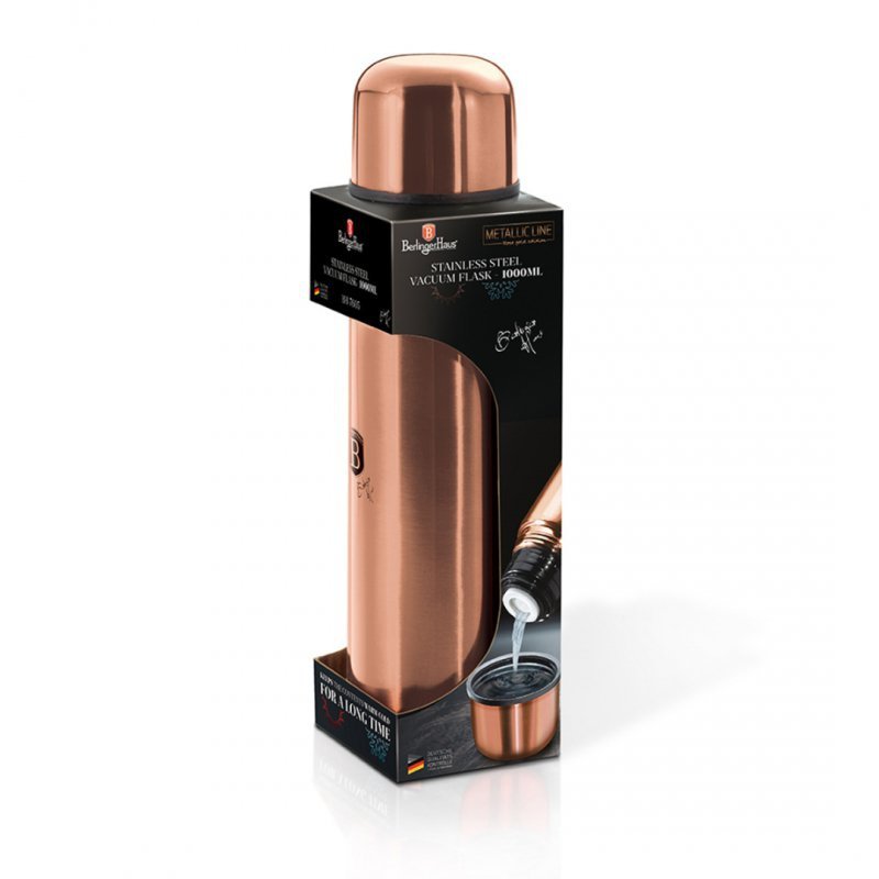 Berlinger haus BH-7605 Thermos in acciaio inossidabile oro rosa 1L