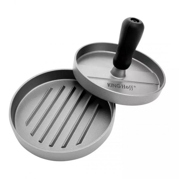 Pressa per hamburger antiaderente in alluminio Kinghoff KH-1740 con manico