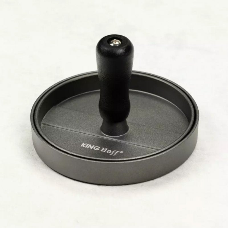 Pressa per hamburger antiaderente in alluminio Kinghoff KH-1740 con manico