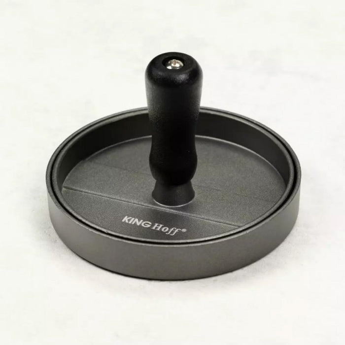 Pressa per hamburger antiaderente in alluminio Kinghoff KH-1740 con manico