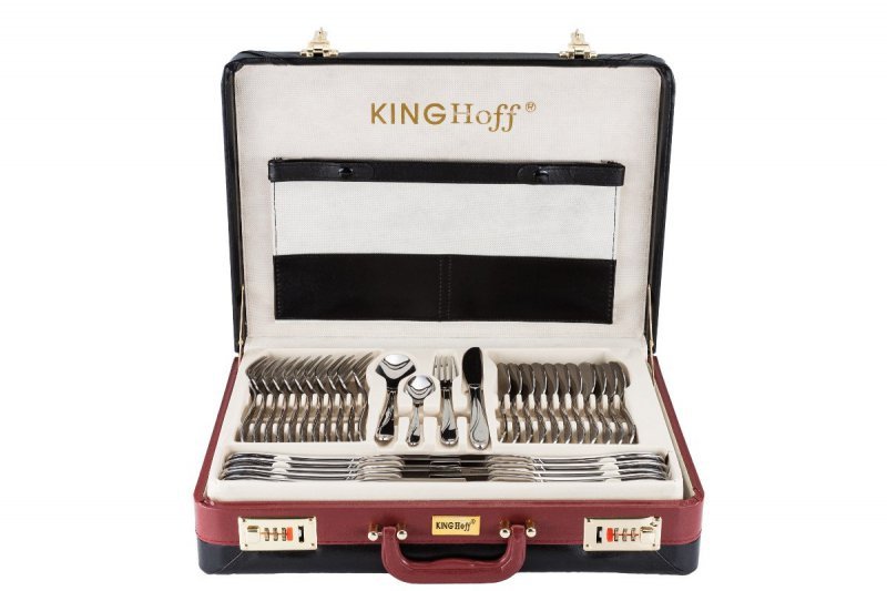 Set di posate in acciaio inossidabile di alta qualità Kinghoff KH-3520 da 72 pezzi