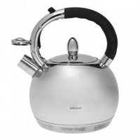 Bollitore a fischio in acciaio inossidabile Kinghoff KH-3777 da 3 litri per tutti i fornelli