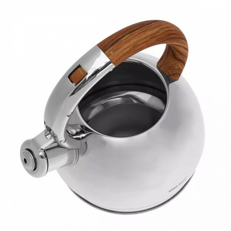Kinghoff KH-3782 Bollitore con fischietto in acciaio inossidabile da 2,0 l