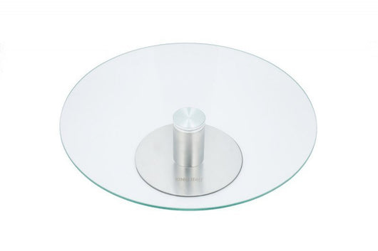 Kinghoff KH-4014 Tortiera rotante in acciaio inossidabile 30 CM