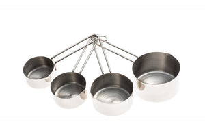 Kinghoff KH-4025 Set di 4 misurini in acciaio inossidabile