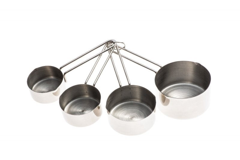 Kinghoff KH-4025 Set di 4 misurini in acciaio inossidabile