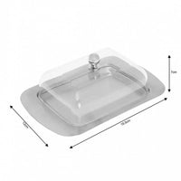 Burriera in acciaio inossidabile acrilico Kinghoff KH-4027