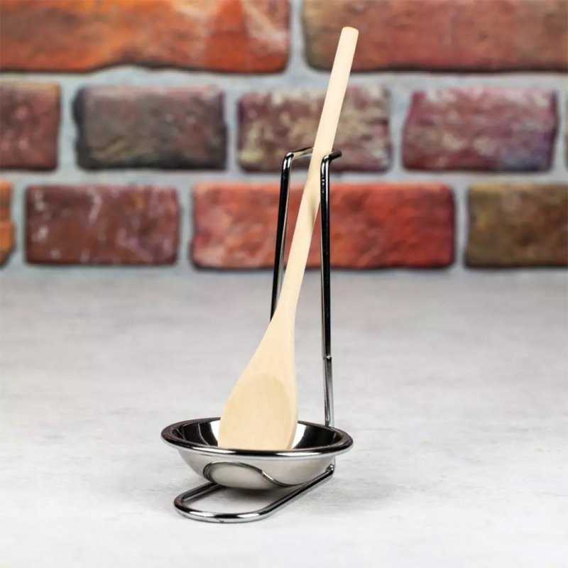 Supporto per cucchiaio in legno in acciaio inossidabile Kinghoff KH-4035