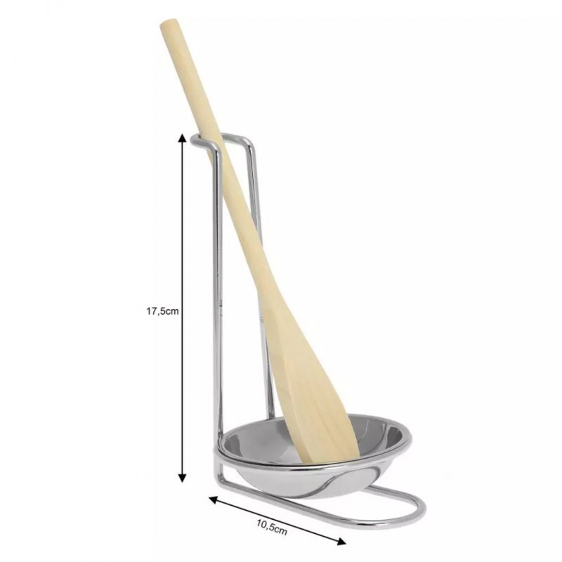 Supporto per cucchiaio in legno in acciaio inossidabile Kinghoff KH-4035