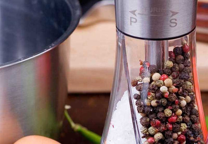 Macinapepe e sale Kinghoff KH-4041 Duet in acciaio inossidabile