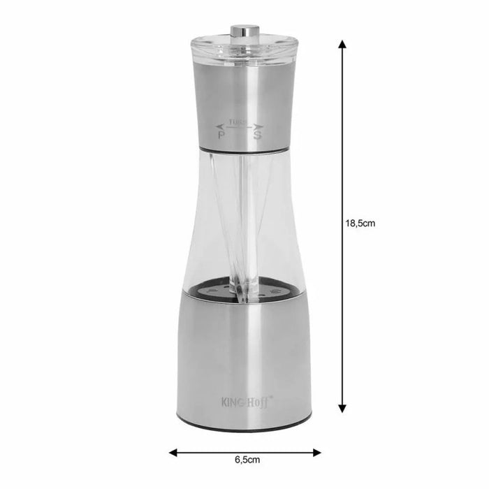 Macinapepe e sale Kinghoff KH-4041 Duet in acciaio inossidabile