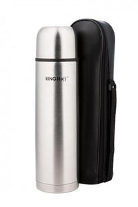 Thermos Kinghoff KH-4052 in acciaio inossidabile con coperchio Click-Clack