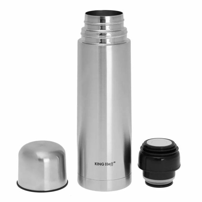 Thermos in acciaio inossidabile Kinghoff KH-4054 con coperchio Click-Clack