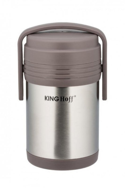Thermos Kinghoff KH-4075 con 3 contenitori per la conservazione degli alimenti
