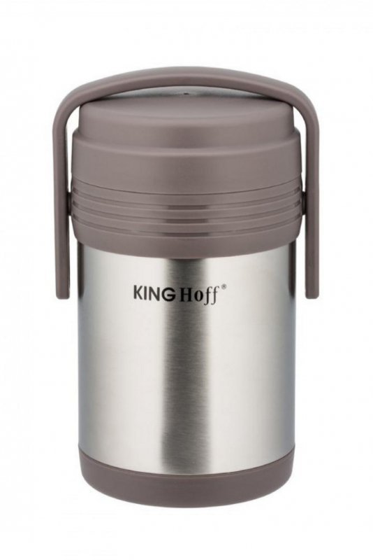 Thermos Kinghoff KH-4075 con 3 contenitori per la conservazione degli alimenti