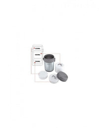 Thermos Kinghoff KH-4075 con 3 contenitori per la conservazione degli alimenti