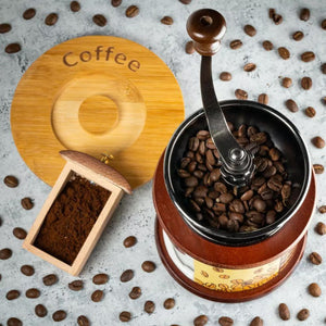 Macinacaffè manuale Kinghoff KH-4144 per caffè appena macinato