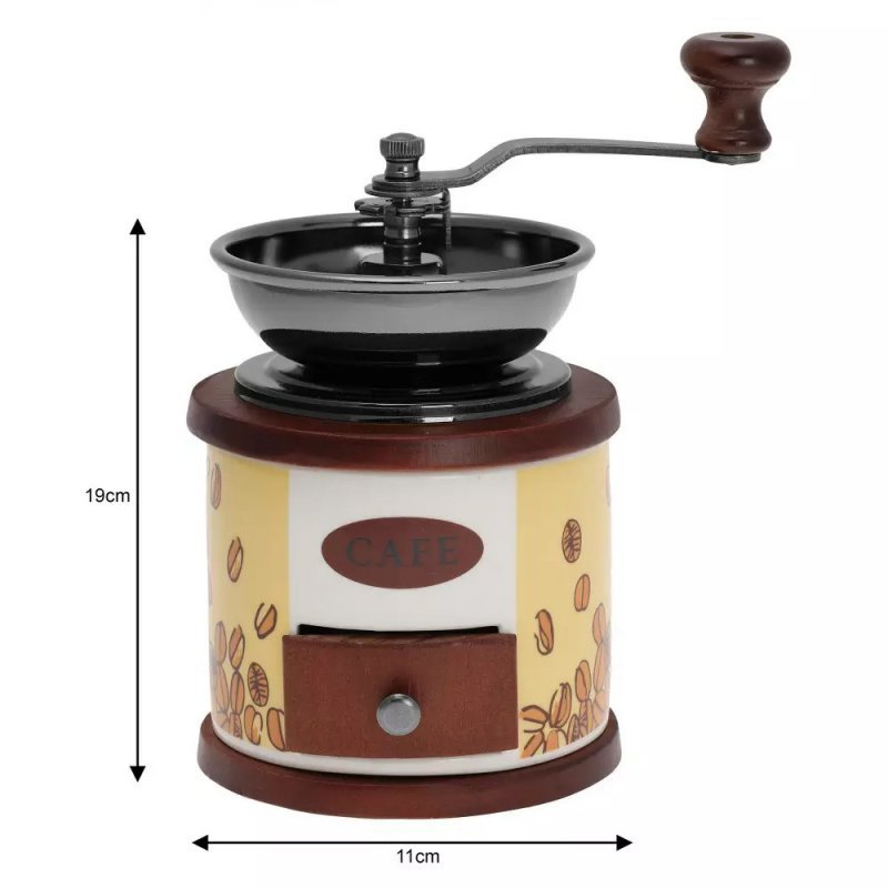 Macinacaffè manuale Kinghoff KH-4144 per caffè appena macinato