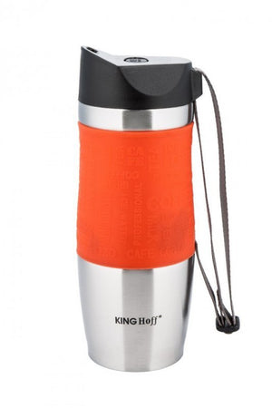 Tazza termica in acciaio inossidabile Kinghoff KH-4176 con beccuccio Quick Stop