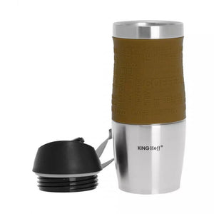 Tazza termica in acciaio inossidabile Kinghoff KH-4176 con beccuccio Quick Stop
