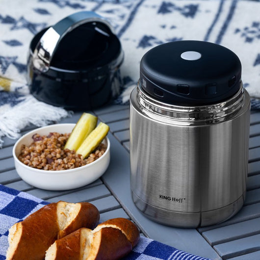 Thermos in acciaio inossidabile Kinghoff KH-4374 per alimenti e bevande