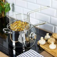 Pentola Kinghoff KH-4581 con colino per friggere e cestello