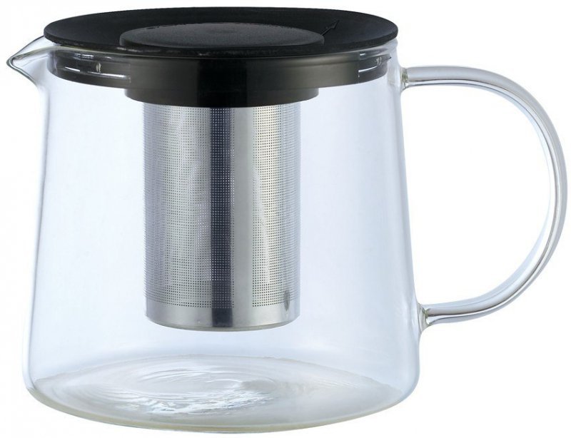 Infusore per tè in vetro Kinghoff KH-4844 con colino in acciaio 1L