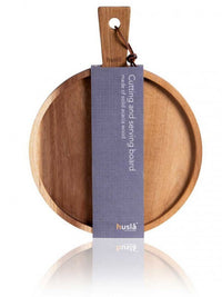 Husla 73921 Tagliere e tagliere in legno di acacia 30 cm