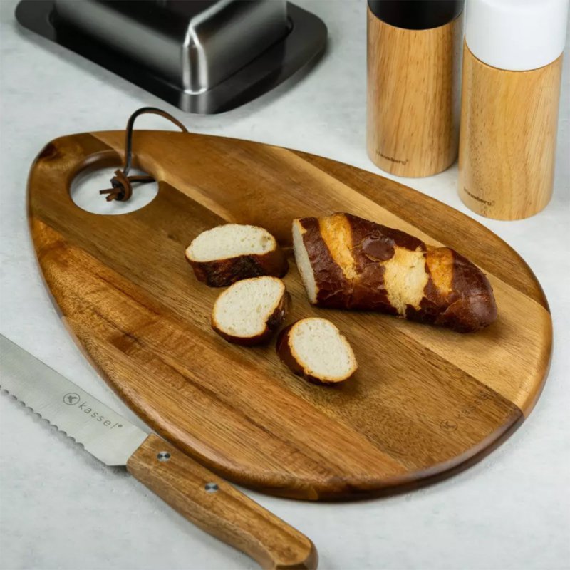 Kassel ACACIA KITCHEN BOARD Tagliere ecologico in legno di acacia