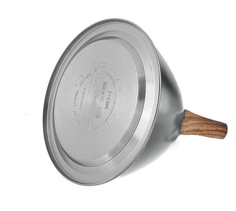 Klausberg KB-7297 Bollitore in acciaio inox con fischio da 3 litri per tutti i fornelli