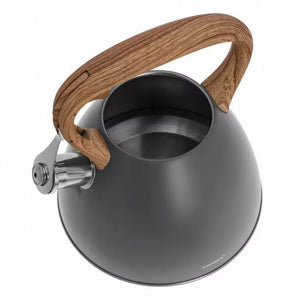 Klausberg KB-7297 Bollitore in acciaio inox con fischio da 3 litri per tutti i fornelli