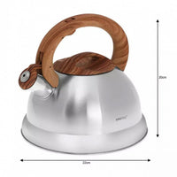 Bollitore Kinghoff KH-3336 in acciaio inossidabile da 3 litri con fischietto