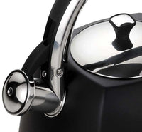 Klausberg KB-7195 Bollitore a fischio in acciaio inossidabile da 3 litri per tutti i fornelli