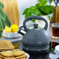 Klausberg KB-7321 Bollitore con fischio in marmo da 2 litri