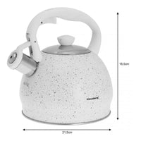 Klausberg KB-7319 Bollitore in marmo con fischio 2L