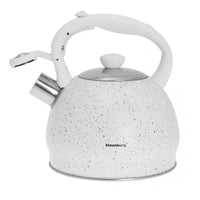 Klausberg KB-7319 Bollitore in marmo con fischio 2L