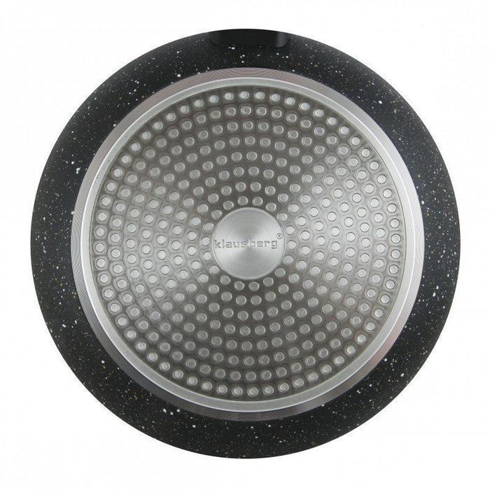 Klausberg KB-7296 Padella profonda in granito - Pentole antiaderenti resistenti
