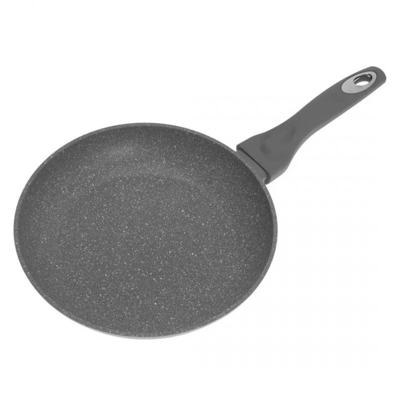 Klausberg KB-7317 Padella rivestita in granito con coperchio in vetro 26 cm