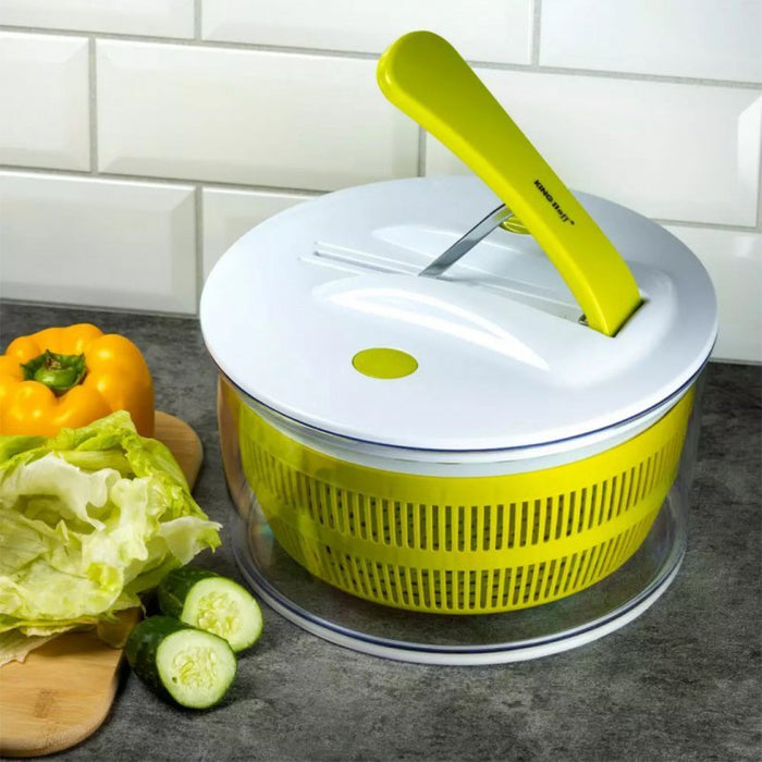 Centrifuga per insalata Kinghoff KH-6113 per l'asciugatura e il risciacquo rapidi della lattuga