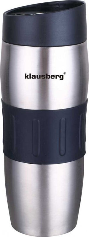 Tazza termica isolata Klausberg KB-7100 da 380 ml con tappo Click-Clack