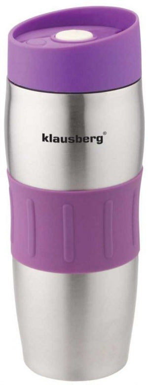 Tazza termica isolata Klausberg KB-7100 da 380 ml con tappo Click-Clack